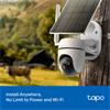 Tapo Battery Camera Solar-powered Pan-tilt 4g Camera Kit